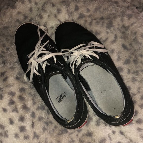 CLASSIC BLACK VANS SIZE 9 worn - Picture 3 of 5